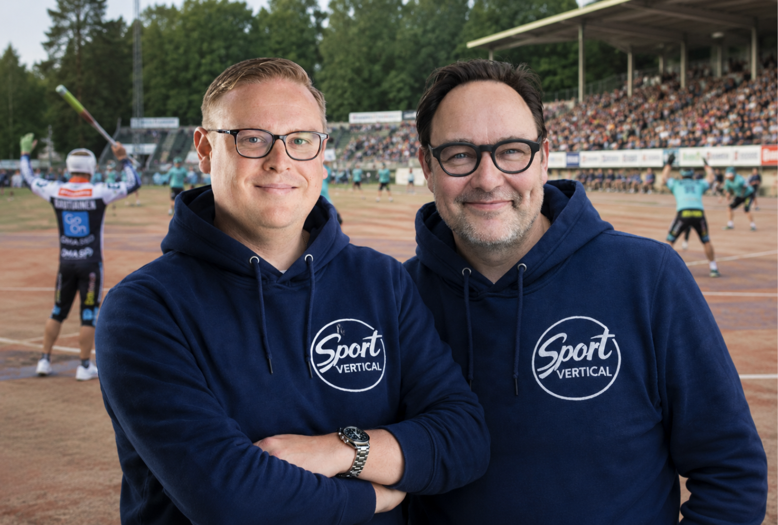 Sport Vertical founders Ilmari Piela and Pasi Bruun